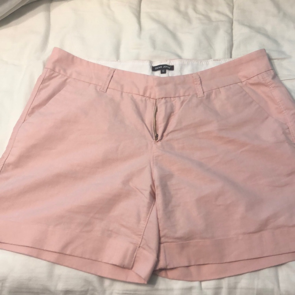 Dear john light pink shorts